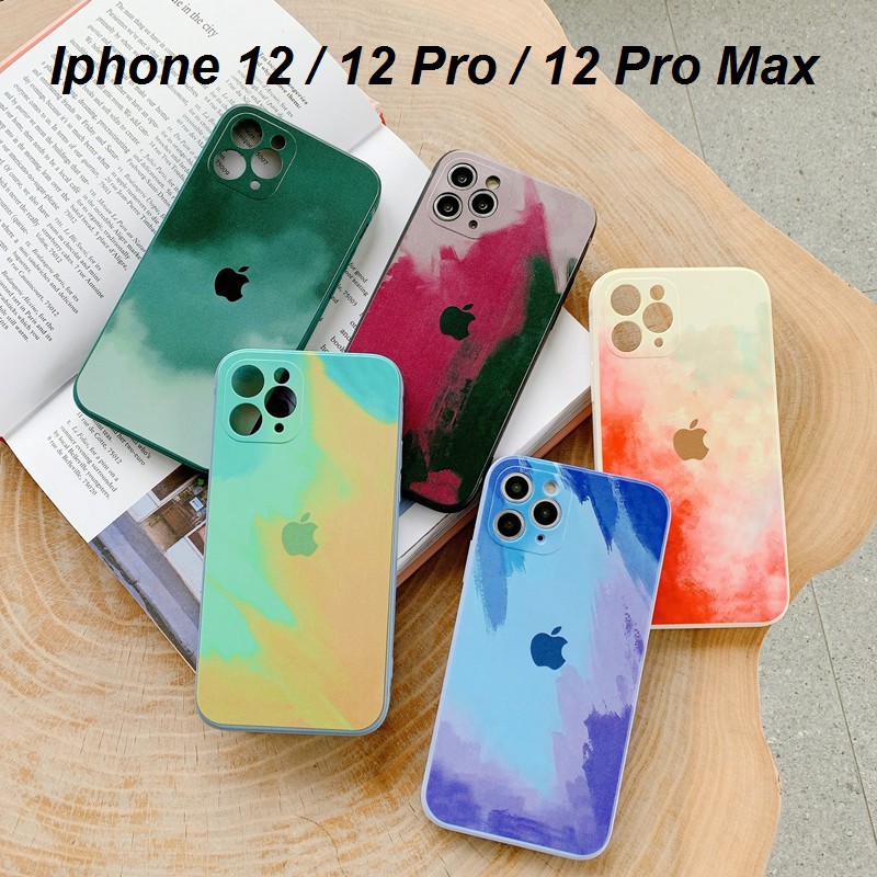 Ốp lưng iphone Color Mojito cạnh vuông BVC 5s/6/6plus/6s/6splus/7/7plus/8/8plus/x/xr/xs/11/12/pro/max/plus/promax/mini