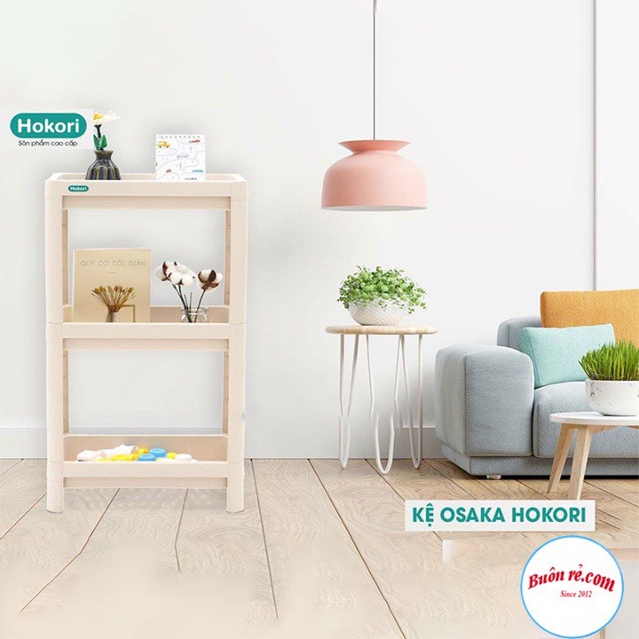 Kệ để đồ đa năng Osaka Hokori (5529) - Kệ phòng tắm xếp tầng để đồ gia đình tiện lợi br01548