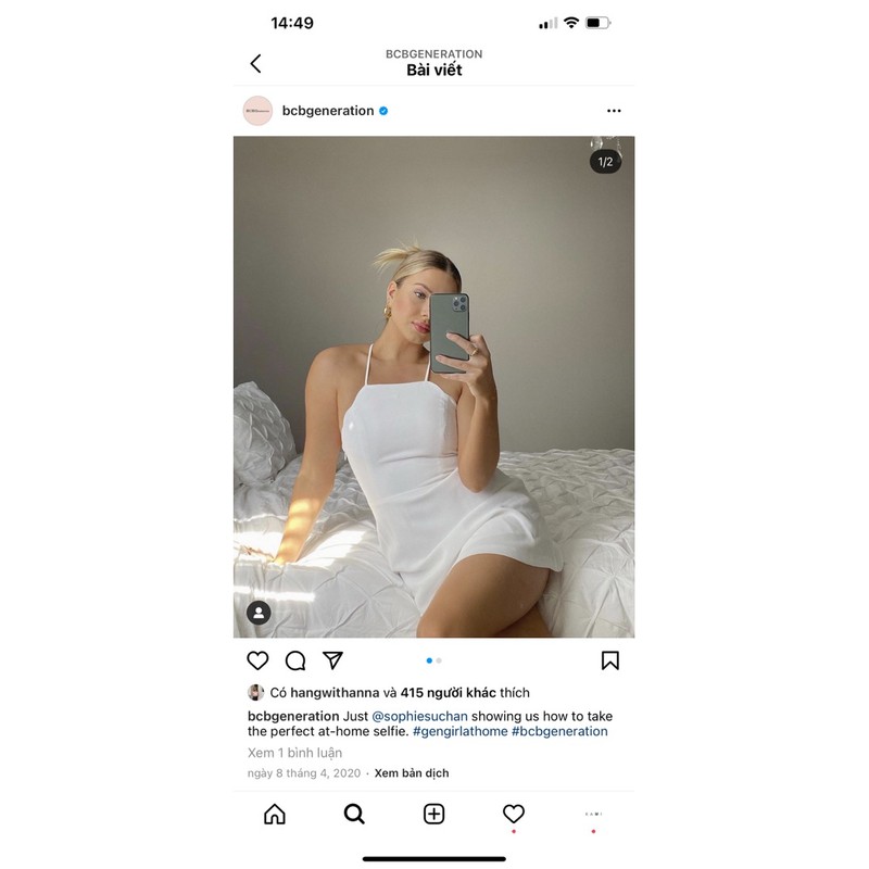 ĐẦM BCBG CỔ YẾM GỢN SÓNG