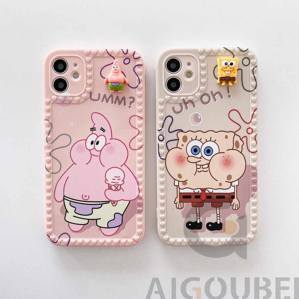 Cartoon pattern case for iPhone 12 11 Pro Max XS Max XR 8 7