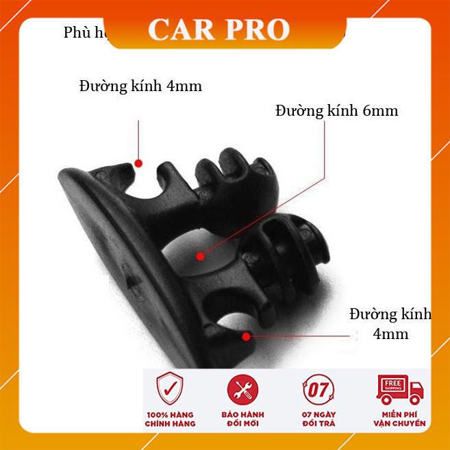 Bộ nút dây giữ cáp, dây điện cho xe ô tô - CAR PRO