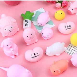 đồ chơi thú dẻo chút chít