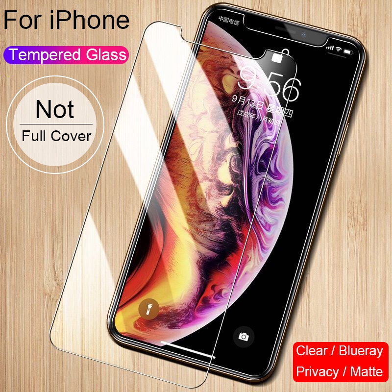 Kính cường lực chống ánh sáng xanh cho Iphone 4 5 Iphone7Plus 8plus 11promax Xsmax Xs Xr X 8 7 6 6s 8 7 6s