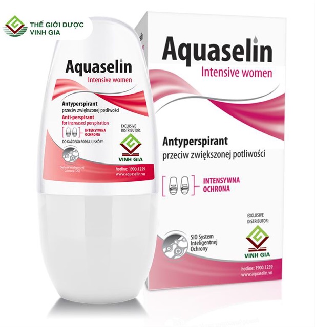Lăn khử mùi Aquaselin Vinh Gia - Nhập khẩu chính hãng Ba Lan