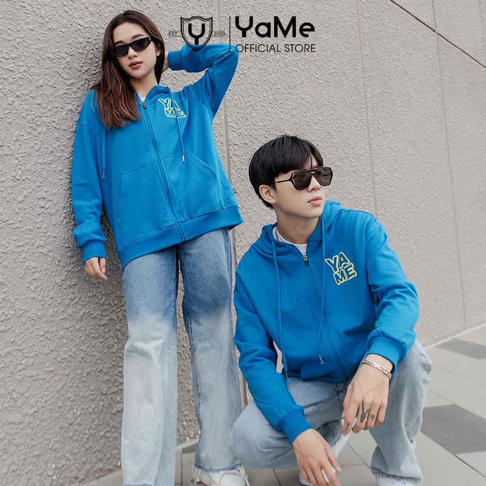 Áo khoác Nam Nữ Hoodie Zipper  Đơn Giản Y2010 Nguyên Bản 18+ Ver10 20488 |YaMe|