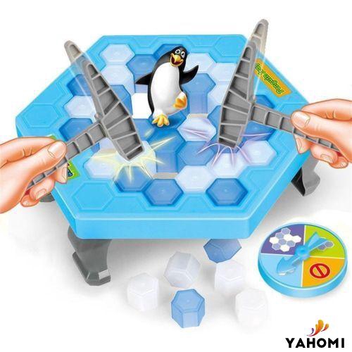 Bộ đồ chơi phá băng bẫy chim cánh cụt vui nhộn dành cho gia đình
