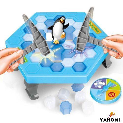 Bộ đồ chơi phá băng bẫy chim cánh cụt vui nhộn dành cho gia đình