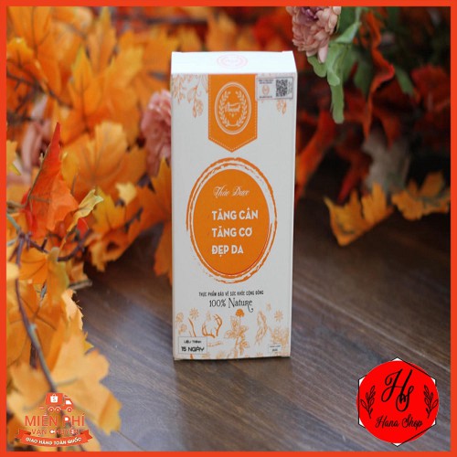 [RẺ NHẤT SHOPEE]Thảo dược tăng cân Vincent 15 ngày và 30 ngày[ Rẻ nhất shopee]