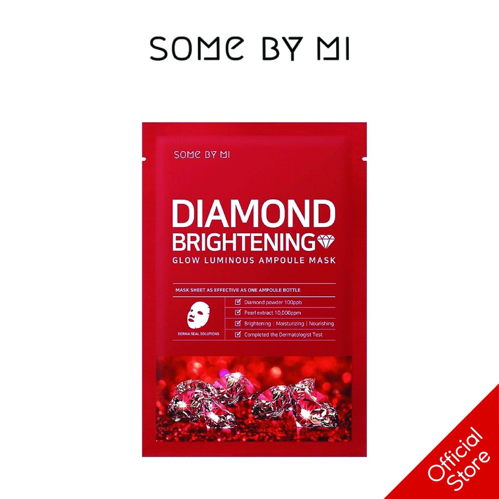 [NEW] Mặt Nạ Giấy Giúp Dưỡng Trắng Da Some By Mi Diamond Brightening Mask Sheet 25g