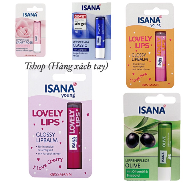 Son dưỡng môi ISANA