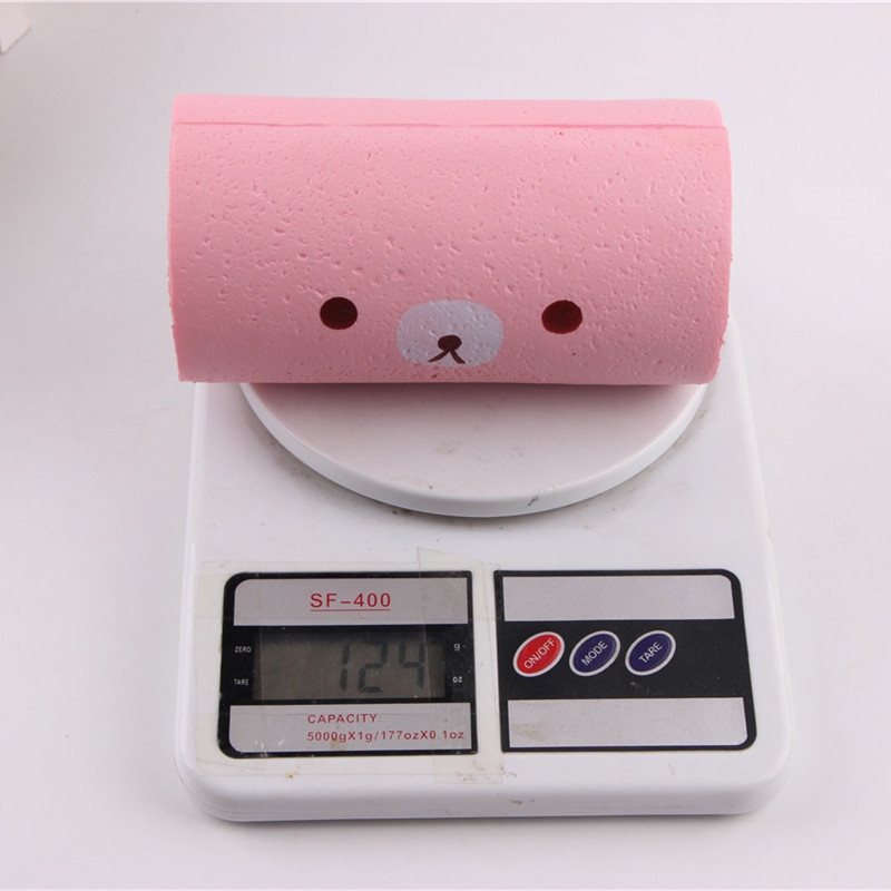 Squishy Lớn JUMBO Hình bánh gấu trúc kem cuộn Đồ Chơi Xốp Giảm Stress Hình mềm mịn dễ Thương đàn hồi Cho Bé