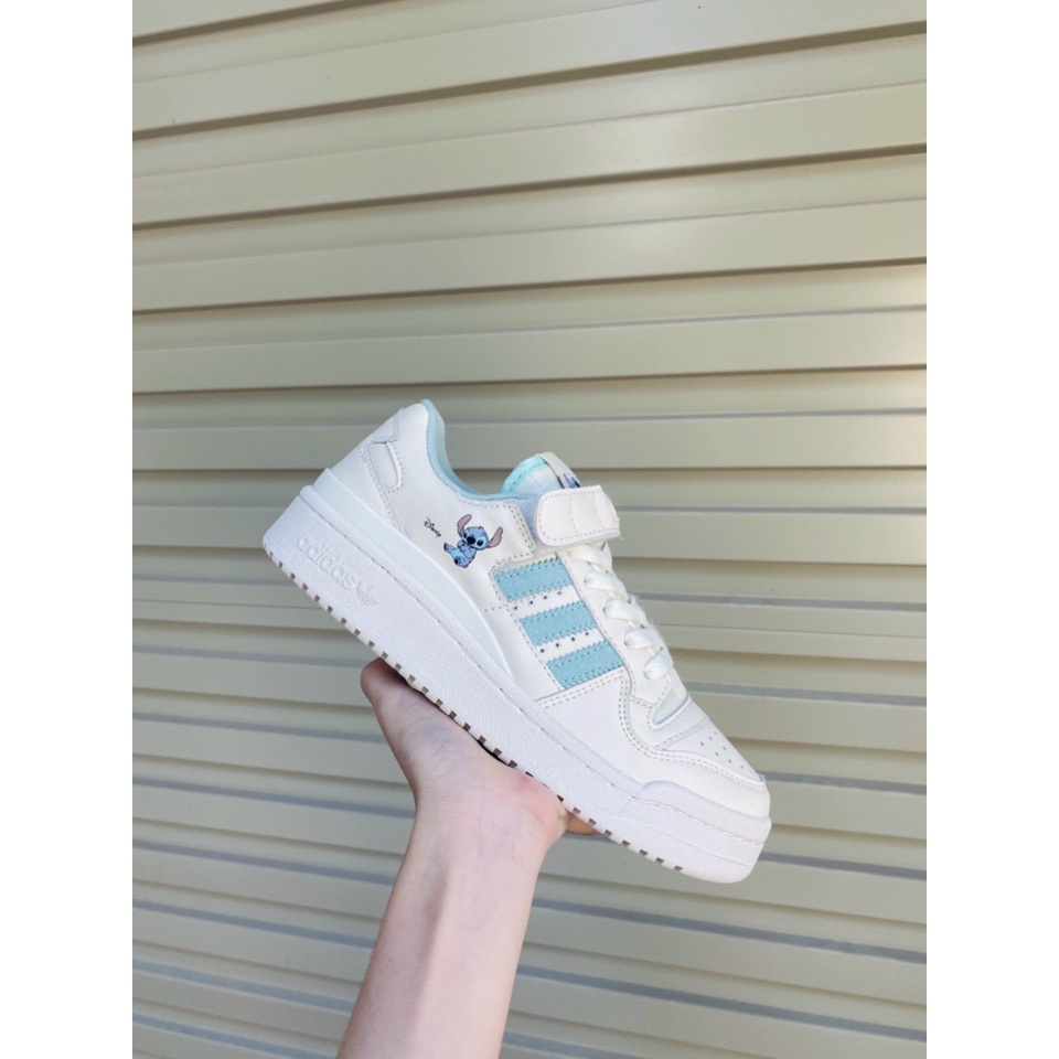 Giày thể thao adidas superstar xanh nhạt, hồng kem NEW bản đẹp 2022 dây hồng full box - giấy gói