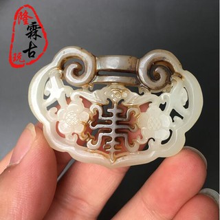 Ngọc bích trắng kiểu dáng cổ xưa độc đáo sáng tạo