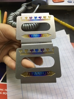 Bộ nẹp gấp titanium dòng xe sinoc-winner