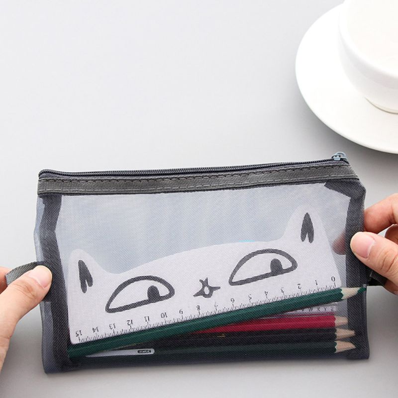 Túi Lưới Đựng Mỹ Phẩm / Tiền Xu Nhỏ Gọn Cho Nữ