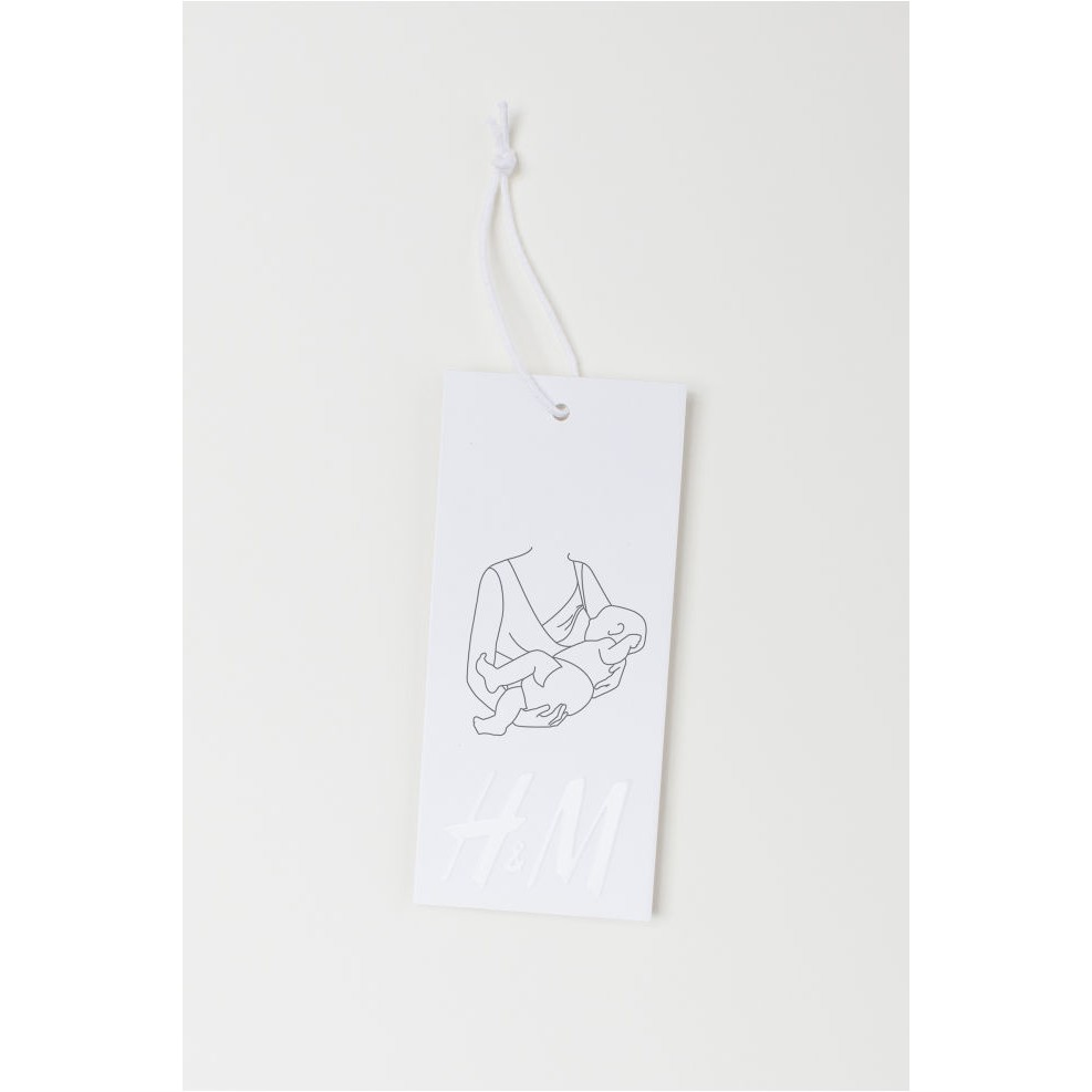 Áo cotton ren cho con bú của H&M - Nhật Bản (Có đệm nhẹ)