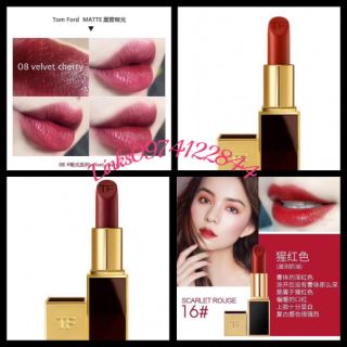 💋💄Son Tom Ford Lip Color Matte ( 07 - 08 - 09 - 10 - 15 - 16 - 38 - 80 - 88 )