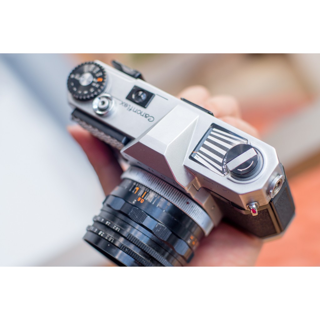 Máy ảnh cổ Canonflex RM tặng bao da zin