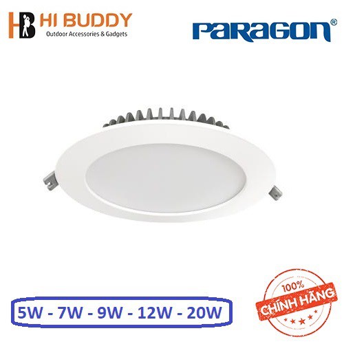 Đèn LED Paragon Downlight Âm Trần Có Đổi Màu (PRDYY Series) - 5W/ 7W/ 9W/ 12W/ 20W. Hàng Chính Hãng – HIBUDDY