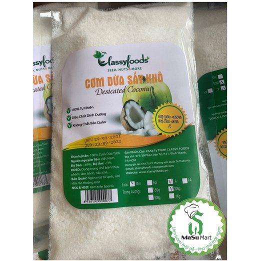 Cơm Dừa Hạt Mịn - 200g