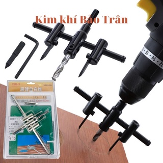 Mũi khoét thạch cao điều chỉnh 40-200mm , khoét lỗ thạch cao gỗ tiện lợi