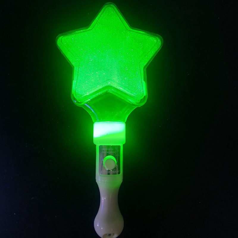 Gậy Đèn LED Bằng PVC Hình Ngôi Sao Đa Dạng Cho Trẻ Em Ngủ