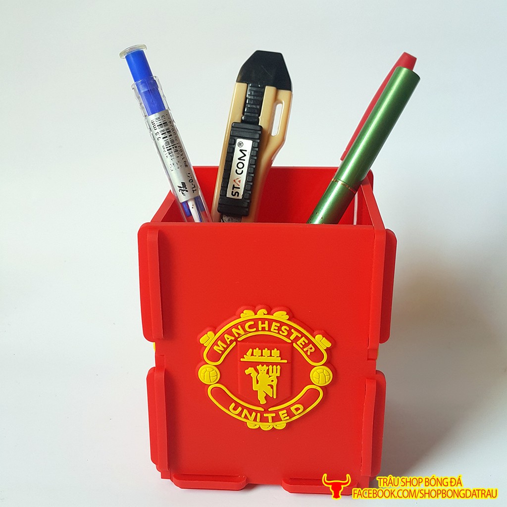 Ống đựng bút - các câu lạc bộ bóng đá Manchester, Arsenal, Chelsea, Barca, Real, Liverpool - Trâu shop