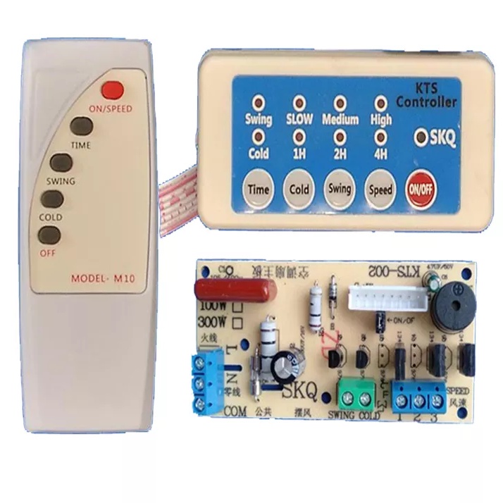 Bo mạch điều khiển từ xa quạt, quạt trần, quạt hơi nước đa năng