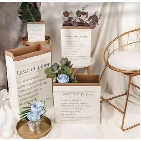 Túi giấy decor in Lesac Trang Trí Chụp Ảnh