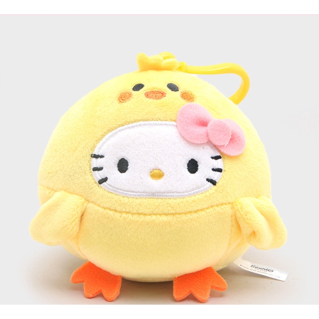 [DAISO Korea] Búp Bê Hellokitty Đeo Khẩu Trang (Cáo / Sóc / Gà Con)