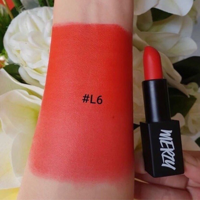 (SunShop) Son Merzy L6 Đỏ cam