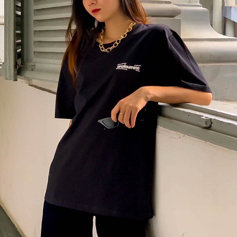 Áo Thun Like None Màu Đen