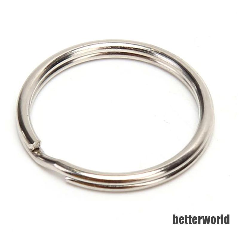 Bộ 100 Chiếc Nhẫn Kim Loại Tròn Đặc Biệt