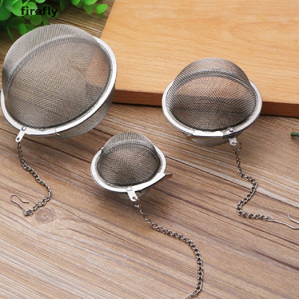 Dụng cụ lọc trà hình cầu bằng thép không gỉ 4.5cm tiện dụng