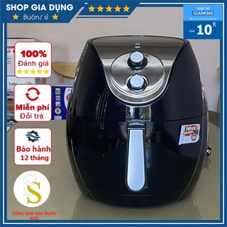 Nồi chiên không dầu 6.5lít, sharp KS65, hàng chính hãng, đổi trả trong vòng 3 ngày, GIẢM ship tỉnh xa, bảo hành 12 tháng