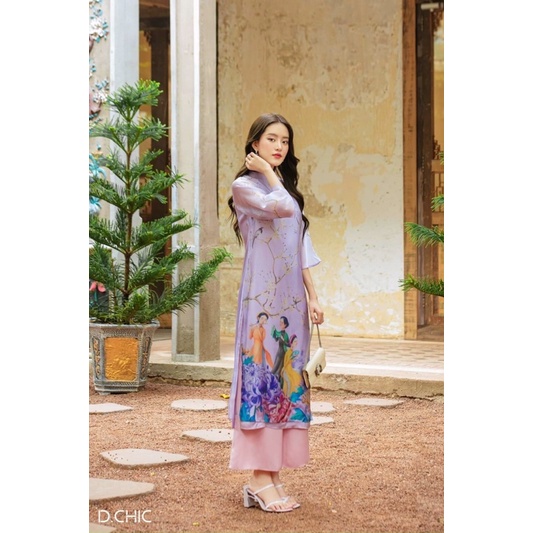 ÁO DÀI CÁCH TÂN IN CÔ GÁI CAO CẤP