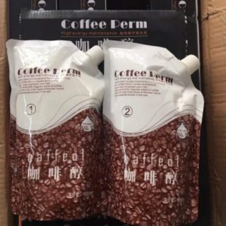 Cặp Uốn Ép Tóc Hương Mùi Coffe Dễ Chịu 1000ml x 2