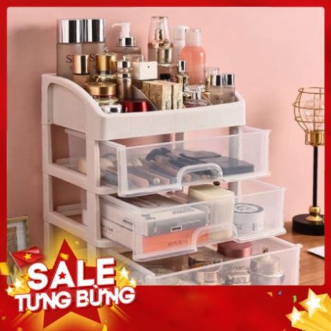 GIÁ TỐT NHẤTKỆ ĐA NĂMG - KỆ MỸ PHẨM BẰNG NHỰA 4 TẦNG