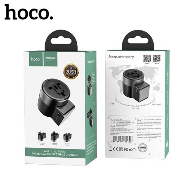 Củ sạc Đa Năng HOCO AC4 cóc cốc sạc nhiều thiết bị