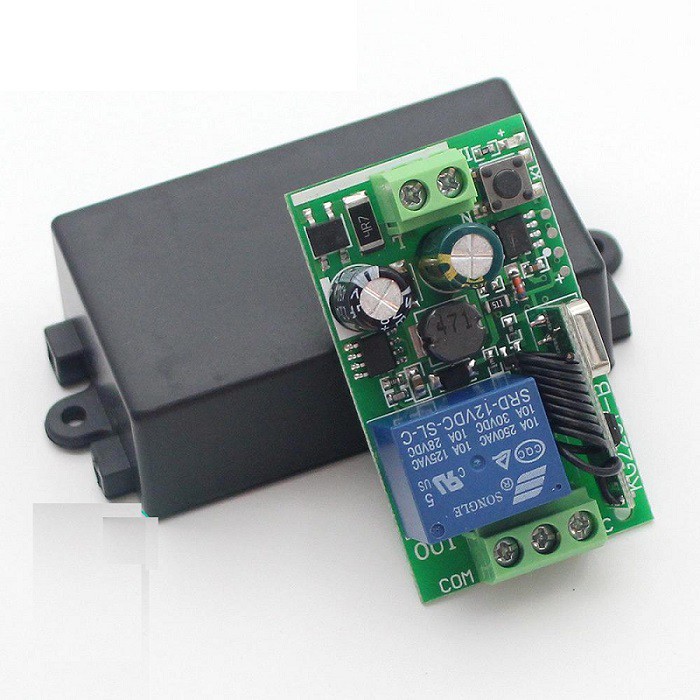 Mạch điều khiển từ xa RF 1 kênh 315MHz 220V+ remote