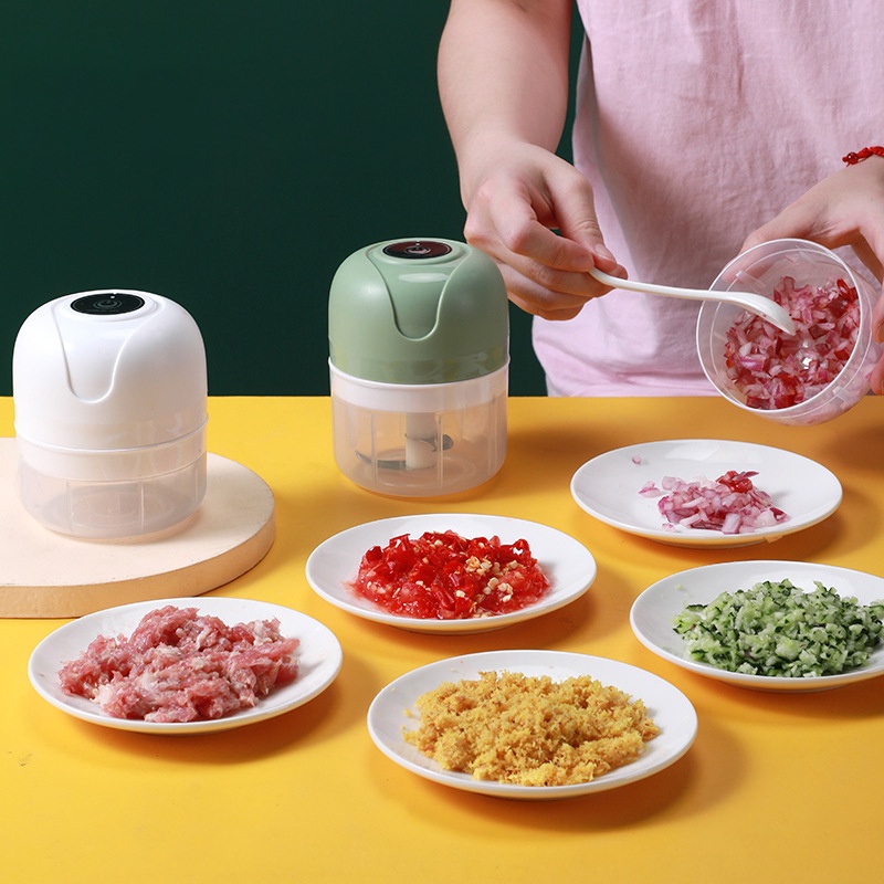 Máy xay mini, xay tỏi ớt, thực phẩm sạc pin tiện lợi (MXX23)