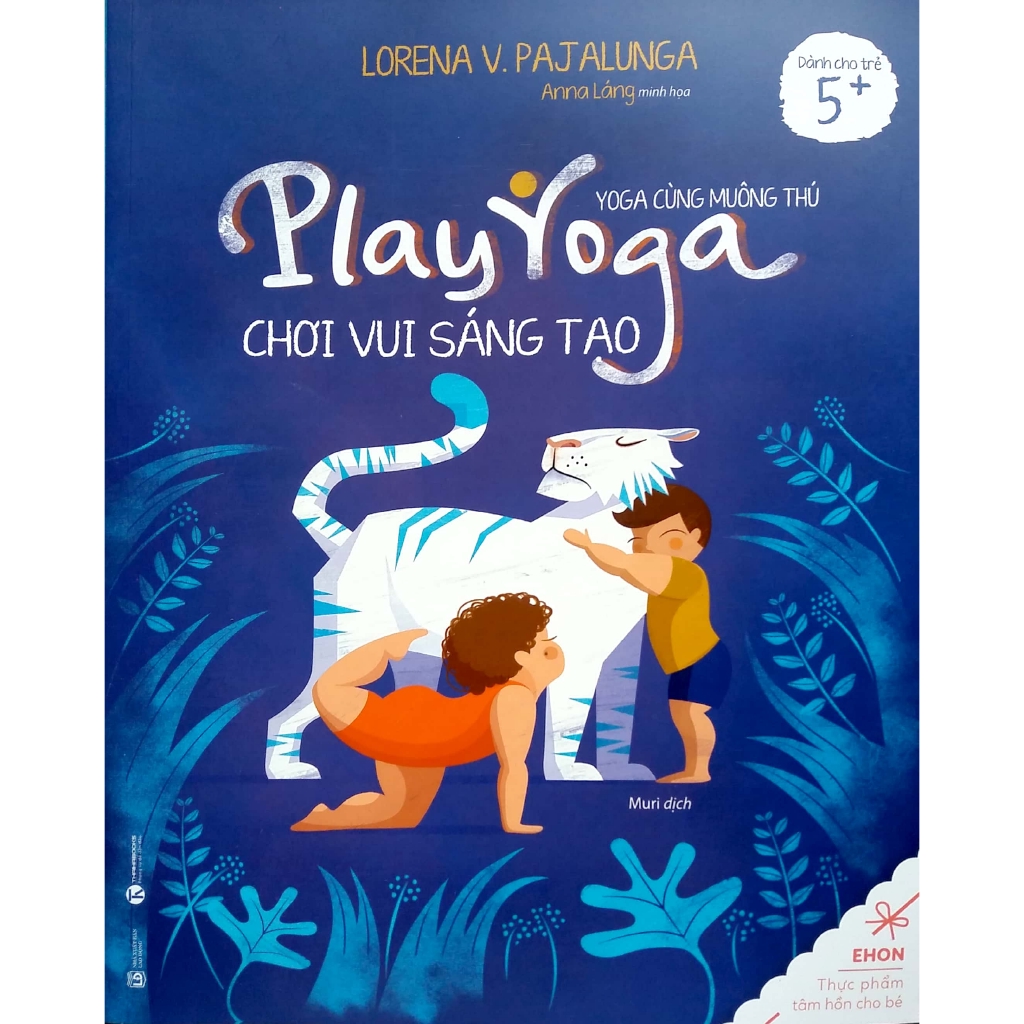 Sách - Ehon Yoga Cùng Muôn Thú - Chơi Vui Sáng Tạo