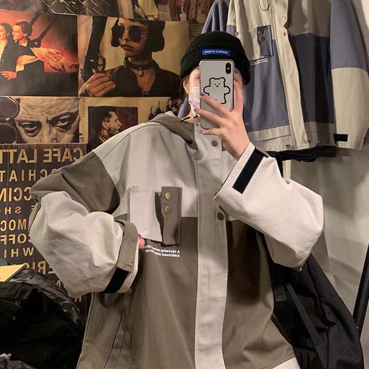 (VIDEO THẬT) Áo Khoác KaKi Nam Hàn Quốc (unisex nam nữ đều mặc được) đáp 2 mầu | BigBuy360 - bigbuy360.vn