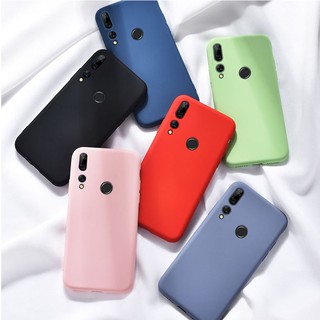 Ốp lưng silicon màu trơn cho Huawei Y9 Prime 2019