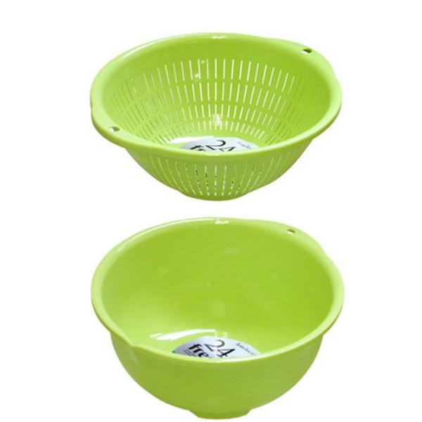 Chậu nhựa - Rổ nhựa 3.6L nội địa Nhật Bản nhựa đẹp, dày dặn