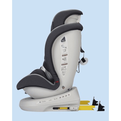 Ghế ngồi ô tô xoay 360 độ cho bé Zaracos Cusco 6406 Isofix Grey – Zaracos Việt Nam