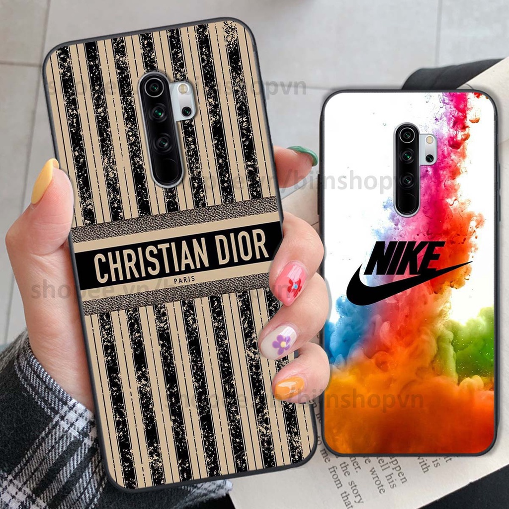 Ốp Xiaomi Redmi Note 8 / Note 8 Pro in hình thương hiệu nhiều màu sắc thể thao cá tính thời trang