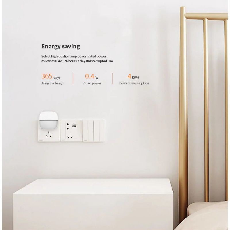 Đèn ngủ cảm ứng led đèn phòng ngủ Xiaomi YEELIGHT YLYD09YL cảm biến ánh sáng tự động bật tắt