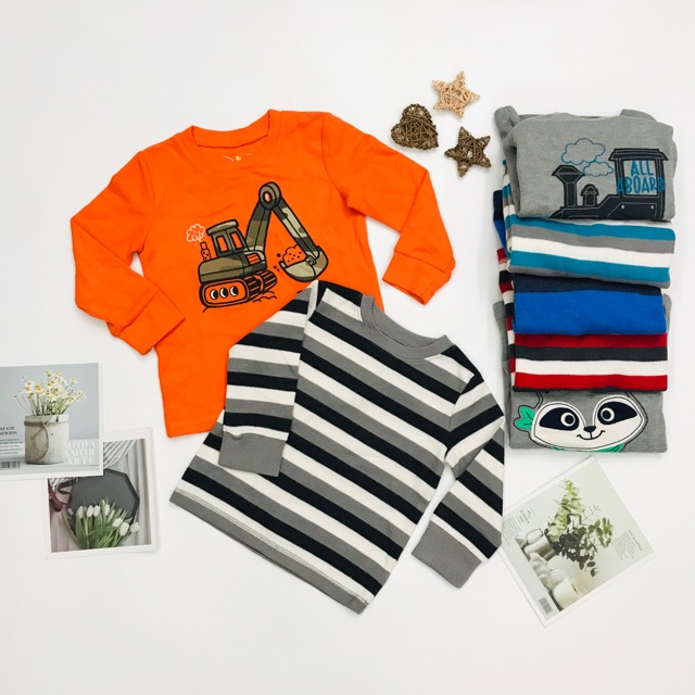 Áo Len Bé Trai Xuất Xịn, Size 1-7, Chất Len Cotton Mềm, Đep, Hình Xinh Yêu