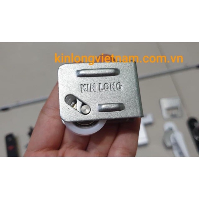 ( Thanh lí new 90%) Bánh xe đơn cửa sổ lùa nhôm Xingfa hệ 93- hệ 87